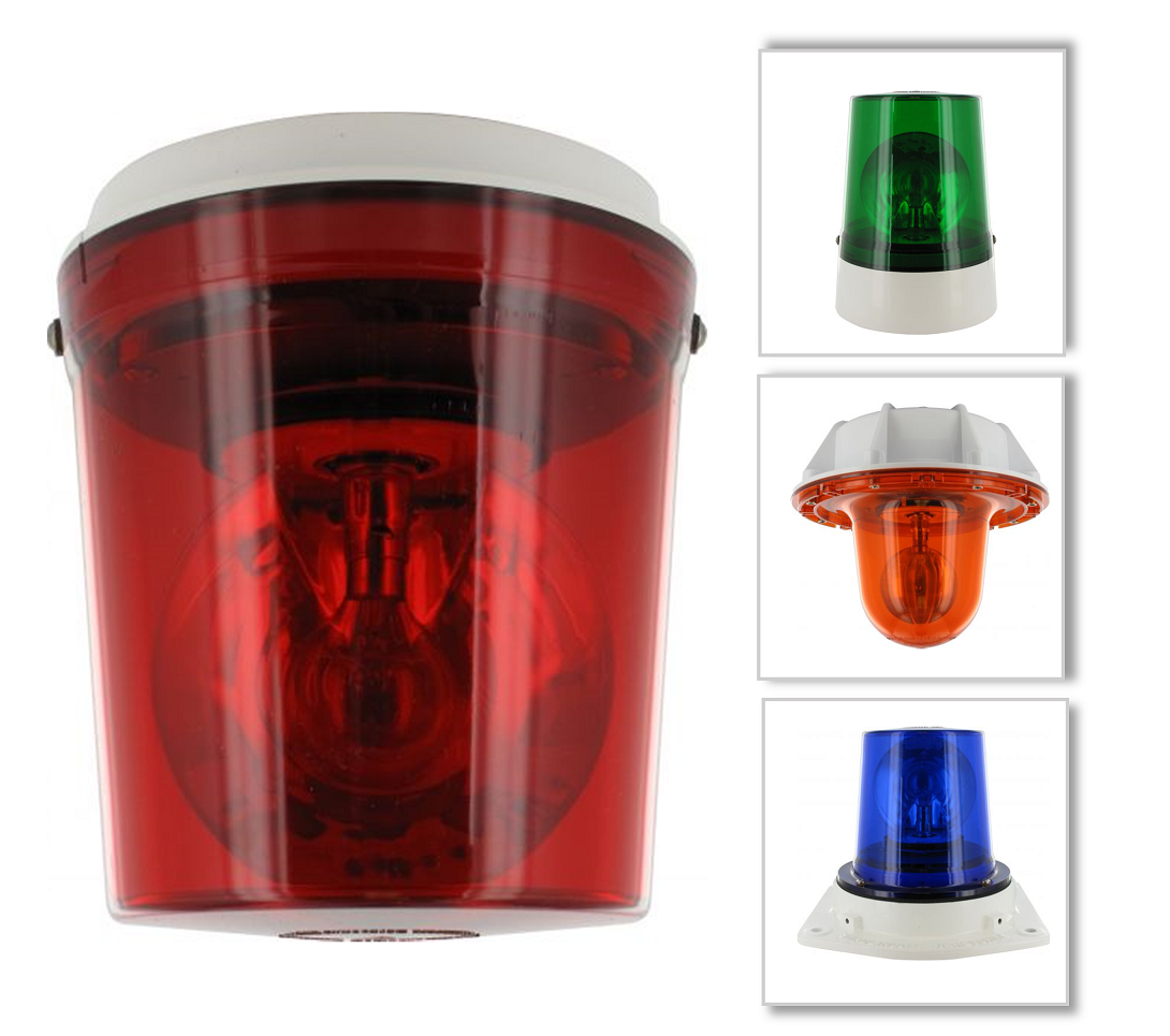 Rotating Mirror Beacons – Upside Down!