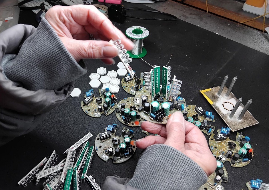 Behind the Scenes of our Production team at work