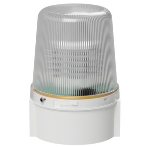 deegee PSB IP66 Flashing LED Beacon 24-230Vuc White Base 135mm x 94mm dia. White