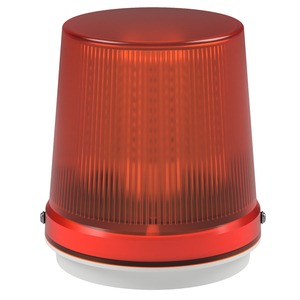 deegee PSK IP65 Pulsed LED Beacon 24Vdc White Base 185mm x 165mm dia. Amber