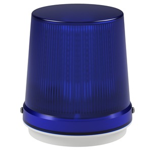 deegee PSK IP65 Pulsed LED Beacon 115-230Vuc White Base 185mm x 165mm dia. Blue
