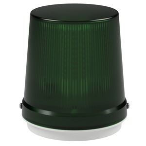 deegee PSK IP65 Pulsed LED Beacon 24Vdc White Base 185mm x 165mm dia. Green