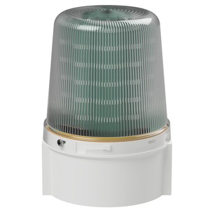 deegee PSB IP66 Flashing Tri-Colour LED Beacon 115-230V White Base 135mm x 94mm dia. R/A/G