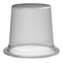 deegee Series J Ribbed Lens Clear