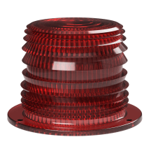 deegee Series L Ribbed Lens Red