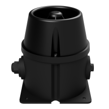 deegee IAS-T IP66 Electronic Sounder 24-48Vdc Black Base 150mm x 150mm x 151mm