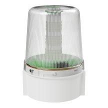 deegee PSB IP66 Flashing LED Beacon 48-230Vuc White Base 135mm x 94mm dia. White