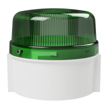 deegee PSC IP69K Flashing LED Beacon 24-230Vuc White Base 85mm x 94mm dia. Green