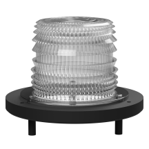 deegee Series V Ribbed Lens Assembly Clear