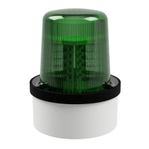 deegee TPD IP65 Telephone Initiated Beacon White Base 102mm x 79mm dia. Green