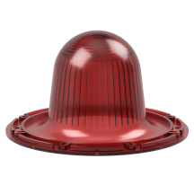 deegee Series G Ribbed Lens Red