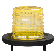 deegee Series V Ribbed Lens Assembly Yellow