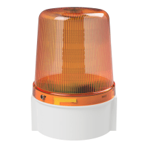 deegee PSB IP66 Flashing LED Beacon 48-230Vuc White Base 135mm x 94mm dia. Amber