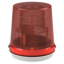 deegee XFK IP65 Xenon Strobe SH Beacon 24J 24Vuc White Base 185mm x 165mm dia. Amber