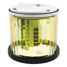 deegee SA Stacker IP65 Flashing LED Module 24-230Vuc 93mm x 78mm dia. Yellow