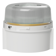 deegee XFC IP69K Xenon Strobe Beacon 2J 230Vac White Base 85mm x 94mm dia. White