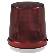 deegee XFK IP65 Xenon Strobe Single Flash Beacon 11J 230Vac White Base 185mm x 165mm dia. Red