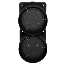 deegee DX/2U IP65 LED Duplex Beacon 24Vdc Black Base 300mm x 150mm x 151mm Amber / Amber