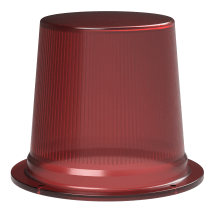 deegee Series J Ribbed Lens Red