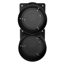 deegee MIH IP65 2-way Traffic Light 24-36Vdc Black Base 300mm x 150mm x 151mm Red / Green