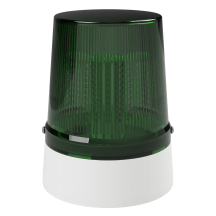 deegee PSH IP65 Flashing LED Beacon 115-230Vuc White Base 225mm x 175mm dia. Green