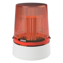 deegee PSH IP65 Flashing LED Beacon 12Vdc White Base 225mm x 175mm dia. Amber