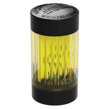 deegee STC IP65 LED Stack Light 230Vac Black Base 65mm x 32mm dia. Yellow