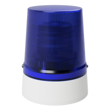 deegee XFH IP65 Xenon Strobe Single Flash Beacon 11J 24Vuc White Base 225mm x 175mm dia. Blue