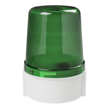 deegee PSB IP66 Flashing LED Beacon 48-230Vuc White Base 135mm x 94mm dia. Green
