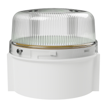 deegee PSC IP69K Flashing LED Beacon 24-230Vuc White Base 85mm x 94mm dia. White