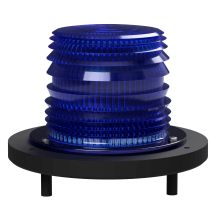 deegee Series V Ribbed Lens Assembly Blue