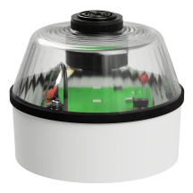 deegee ISB-R IP54 LED Sounder & Beacon 115-230Vuc White Base 100mm x 123mm dia. White