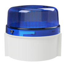 deegee PSC IP69K Flashing LED Beacon 24-230Vuc White Base 85mm x 94mm dia. Blue