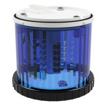 deegee SA Stacker IP65 Flashing LED Module 24-230Vuc 93mm x 78mm dia. Blue