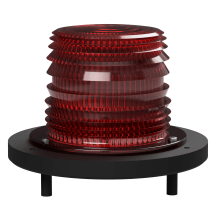 deegee Series V Ribbed Lens Assembly Red