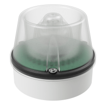 deegee DX/ISB-E IP65 LED Duplex Sounder Beacon 115-230Vuc White Base 117mm x 146mm dia. Red / White