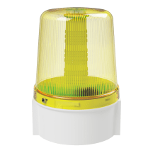deegee PSB IP66 Flashing LED Beacon 48-230Vuc White Base 135mm x 94mm dia. Yellow