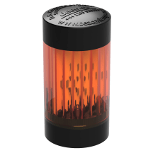 deegee STC IP65 LED Stack Light 115Vac Black Base 65mm x 32mm dia. Amber