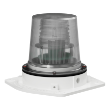 deegee XFJ IP65 Xenon Strobe SH Beacon 24J 12Vuc White Alu Base 265mm x 255mm x 212mm dia. White