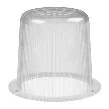 deegee Series D Ribbed Lens Clear